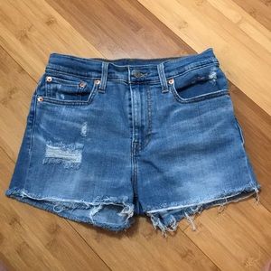 Levi’s High-rise Jean shorts